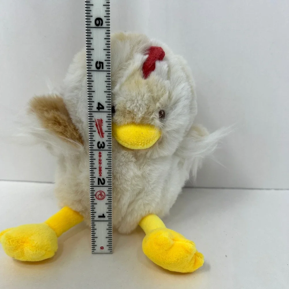 Gigglescape Chicken Plush 7 Inch Soft Beanie Stuffed Animal nursery toy 2025